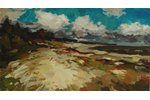 Скулме Юргис (1928-2015), Юрмальский пляж, картон, масло, 21.5 x 38.5 см...